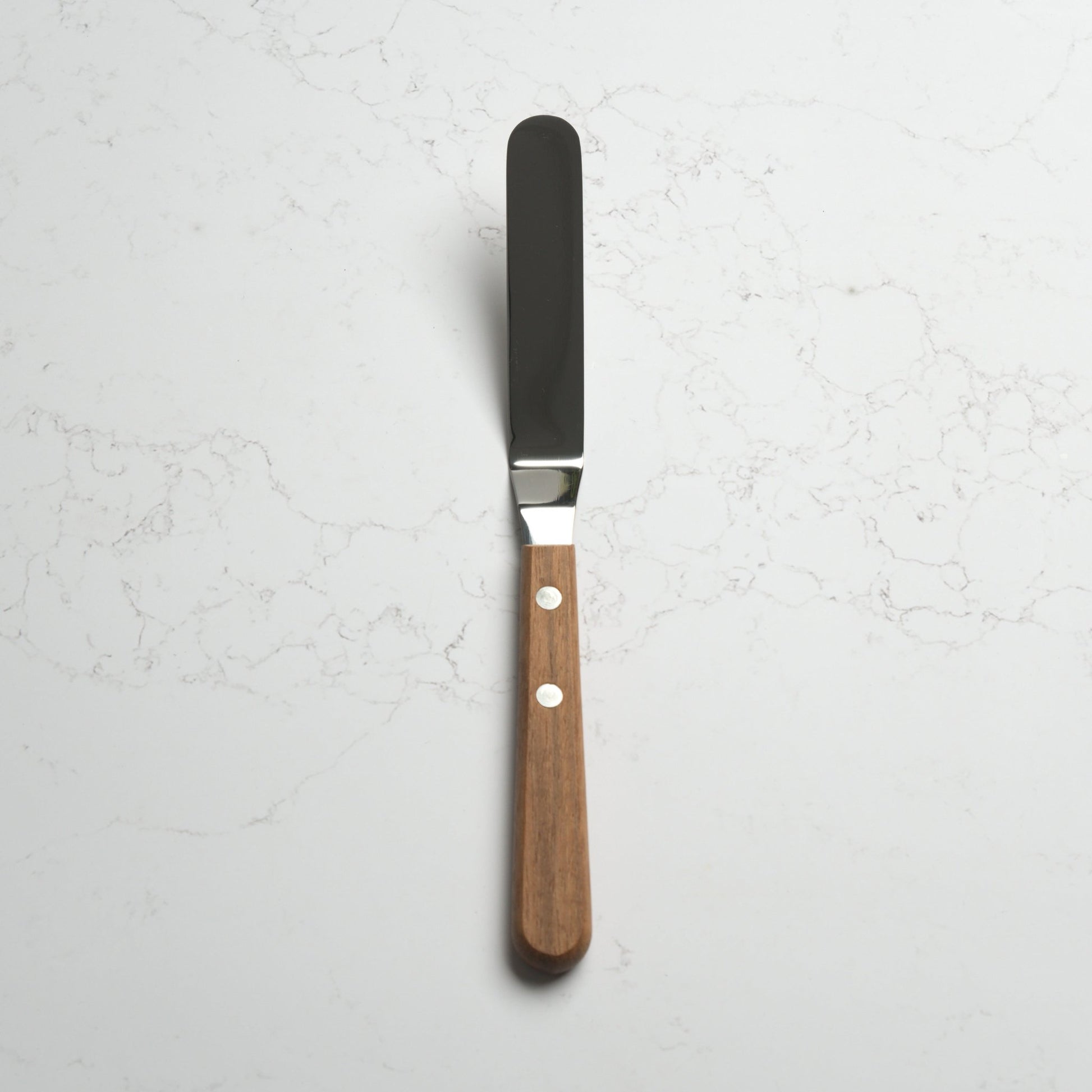 Japanese Stainless Steel Plating Spatula - Blade & Board