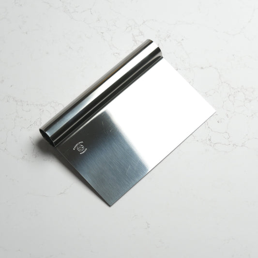 Kanda Bench / Dough Scraper – Japanese Stainless Steel - Blade & Board