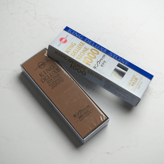 King Deluxe Whetstone 1000 Normal - Blade & Board