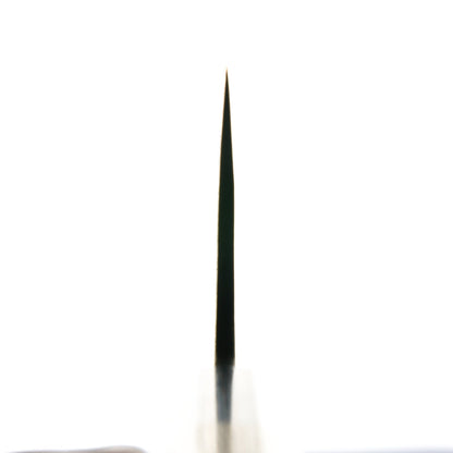 Morihei Hisamoto White 2 Kurouchi Extra Tall Gyuto 210mm - Keyaki Zelkova - Blade & Board