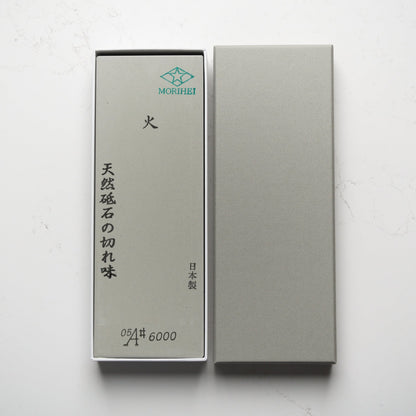 Morihei Hishiboshi 6000 Grit Whetstone - Blade & Board