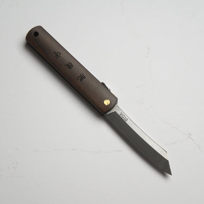 Nagao Kanekoma Higonokami VG10 - Ebony - Blade & Board