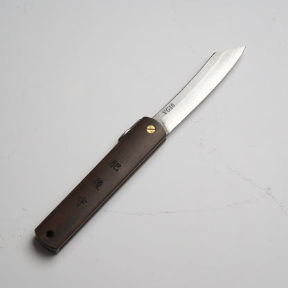 Nagao Kanekoma Higonokami VG10 - Ebony - Blade & Board