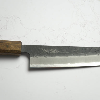 OUL Black Nashiji Aogami Super Bunka 170mm - Blade & Board