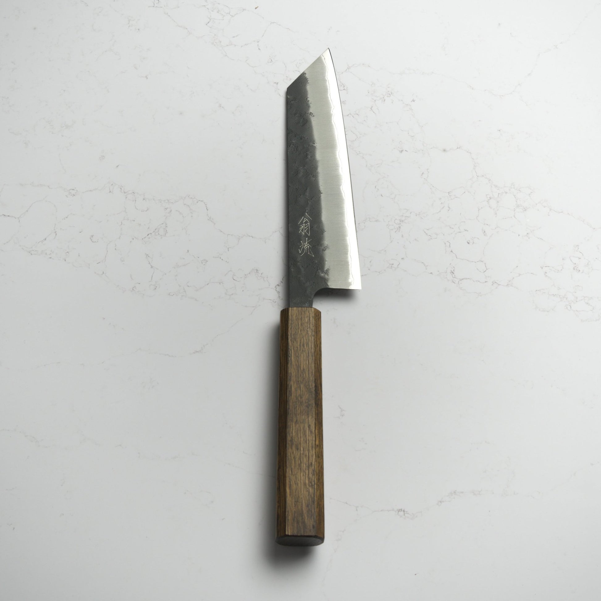 OUL Black Nashiji Aogami Super Bunka 170mm - Blade & Board