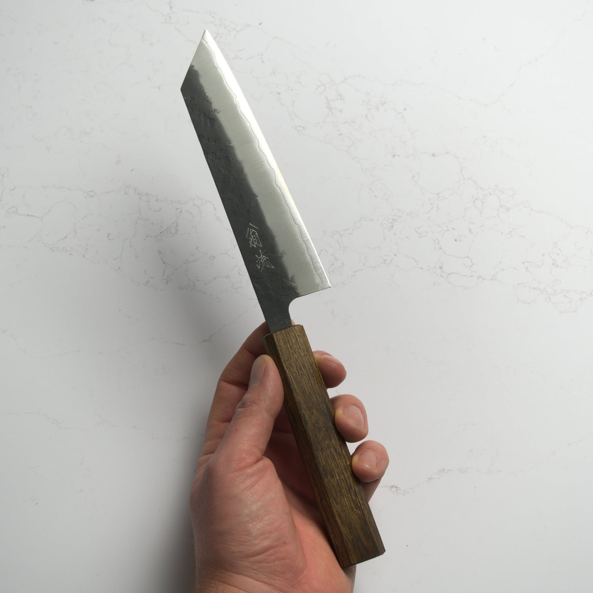 OUL Black Nashiji Aogami Super Bunka 170mm - Blade & Board