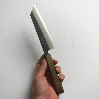 OUL Black Nashiji Aogami Super Bunka 170mm - Blade & Board