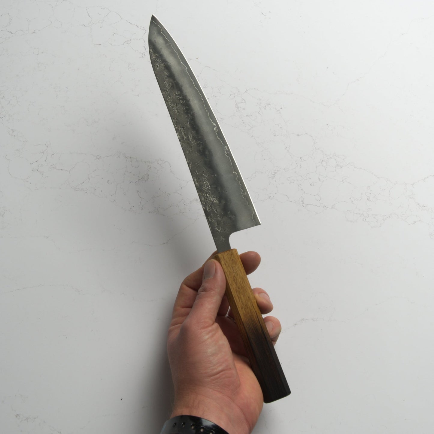 OUL Nashiji SLD Gyuto 240 - Blade & Board