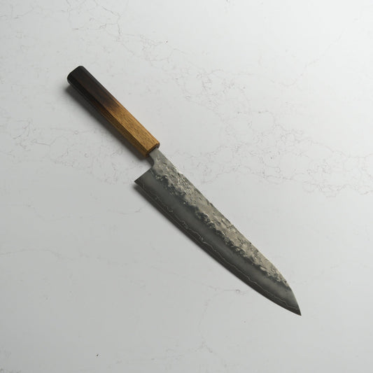 OUL Nashiji SLD Gyuto 240 - Blade & Board