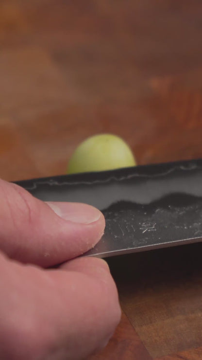 OUL Nashiji Ginsan Gyuto 210 - Burnt Oak Handle