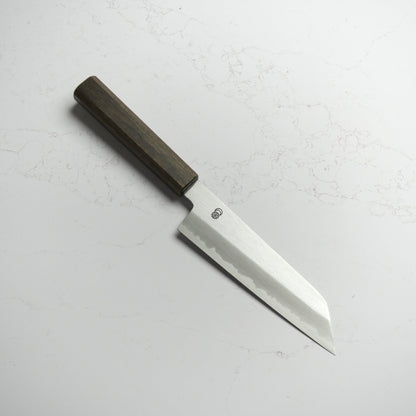 Sakai Kikumori Kikuzuki Kasumi Bunka 180mm - Blade & Board