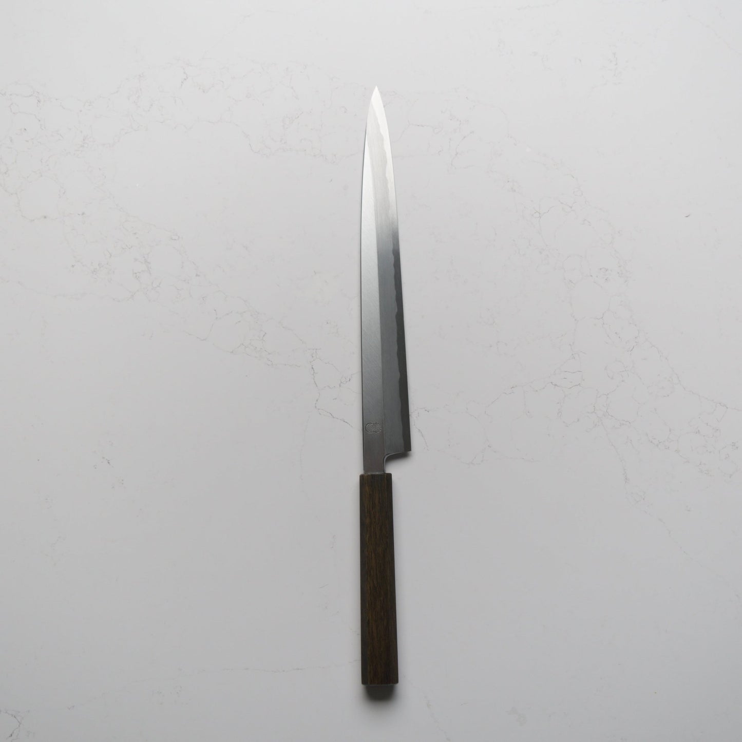 Sakai Kikumori Kikuzuki Kasumi Yanagiba 270mm - Blade & Board