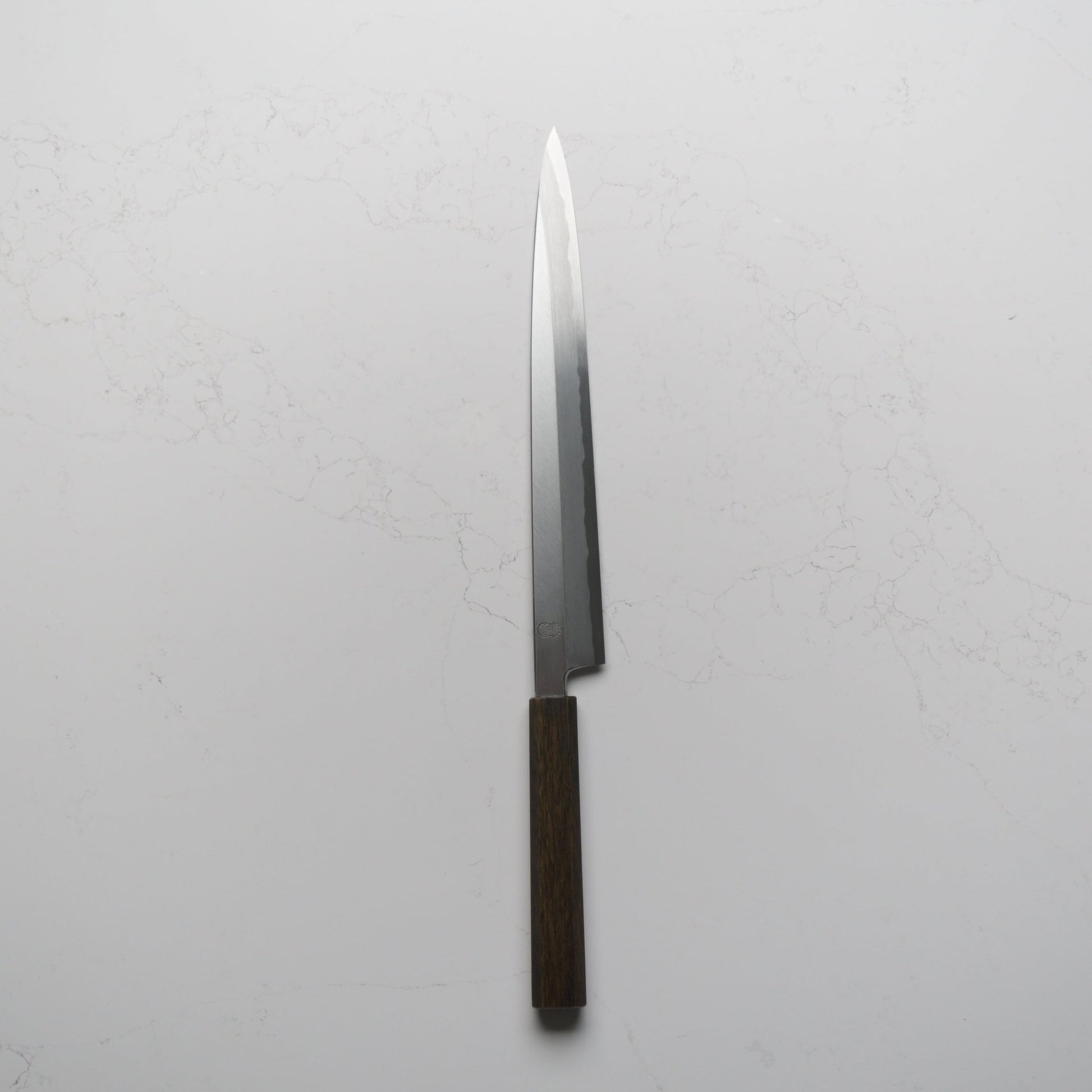 Sakai Kikumori Kikuzuki Kasumi Yanagiba 270mm - Blade & Board