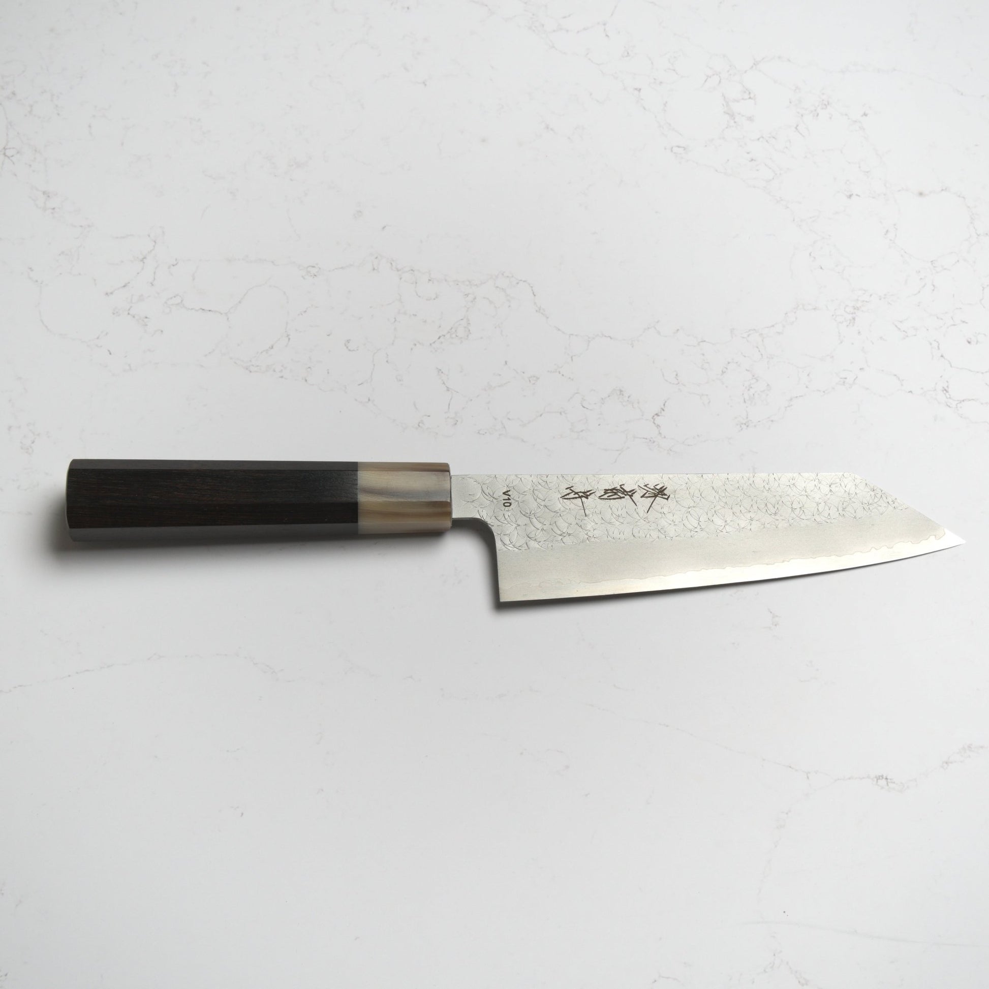 Sakai Kikumori VG10 Bunka 165mm - Blade & Board