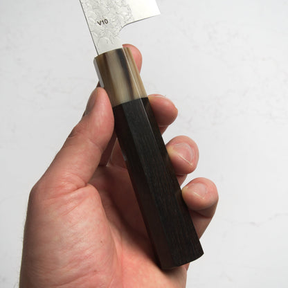 Sakai Kikumori VG10 Bunka 165mm - Blade & Board