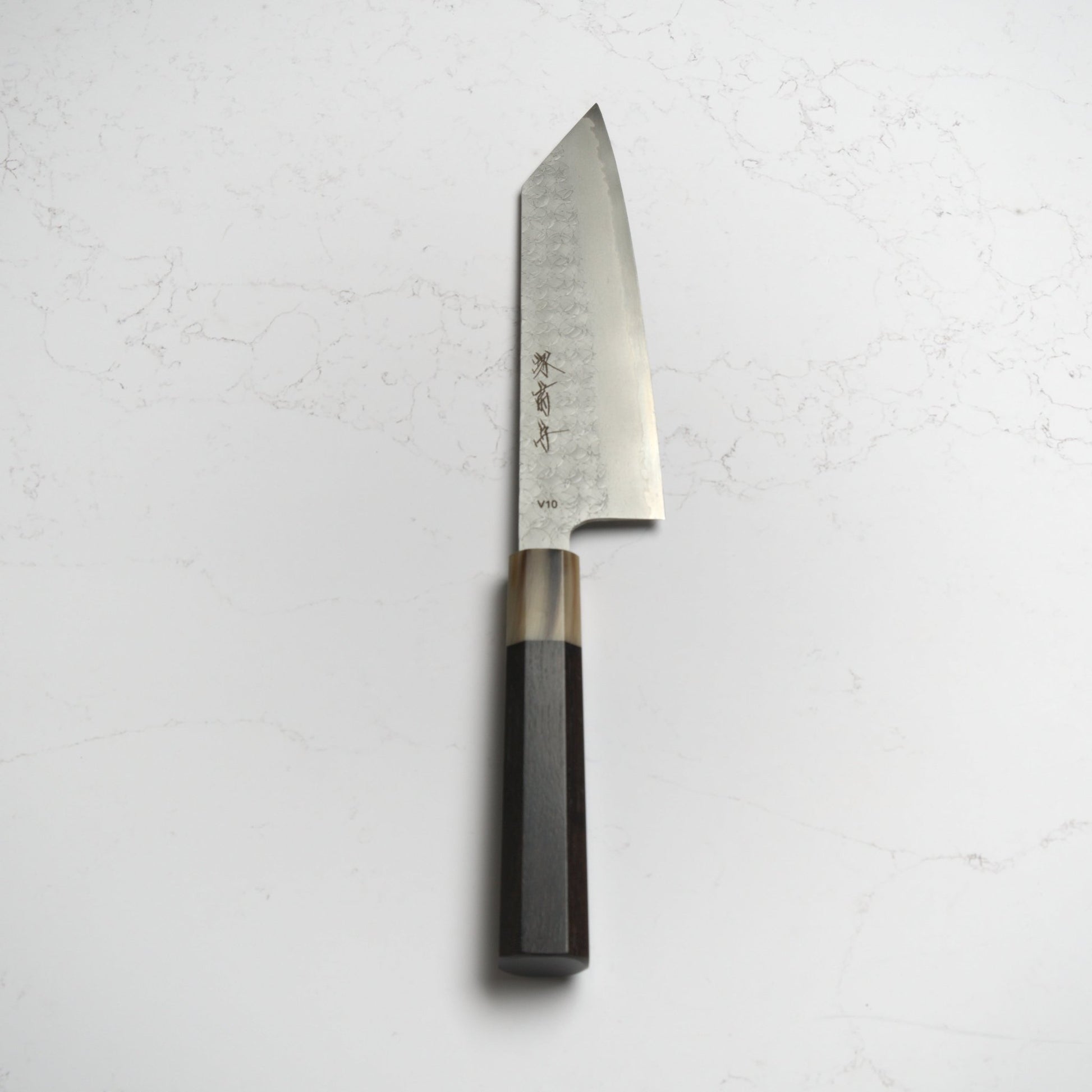 Sakai Kikumori VG10 Bunka 165mm - Blade & Board