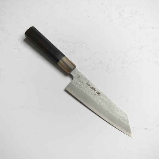 Sakai Kikumori VG10 Bunka 165mm - Blade & Board