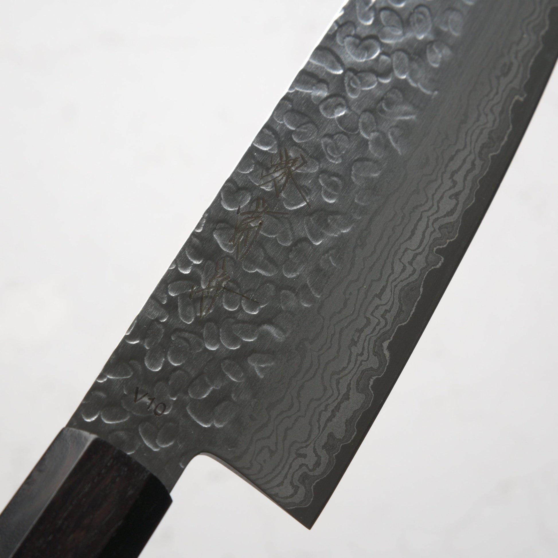 Sakai Kikumori VG10 Damascus Set - Gyuto, Santoku, Petty - Blade & Board