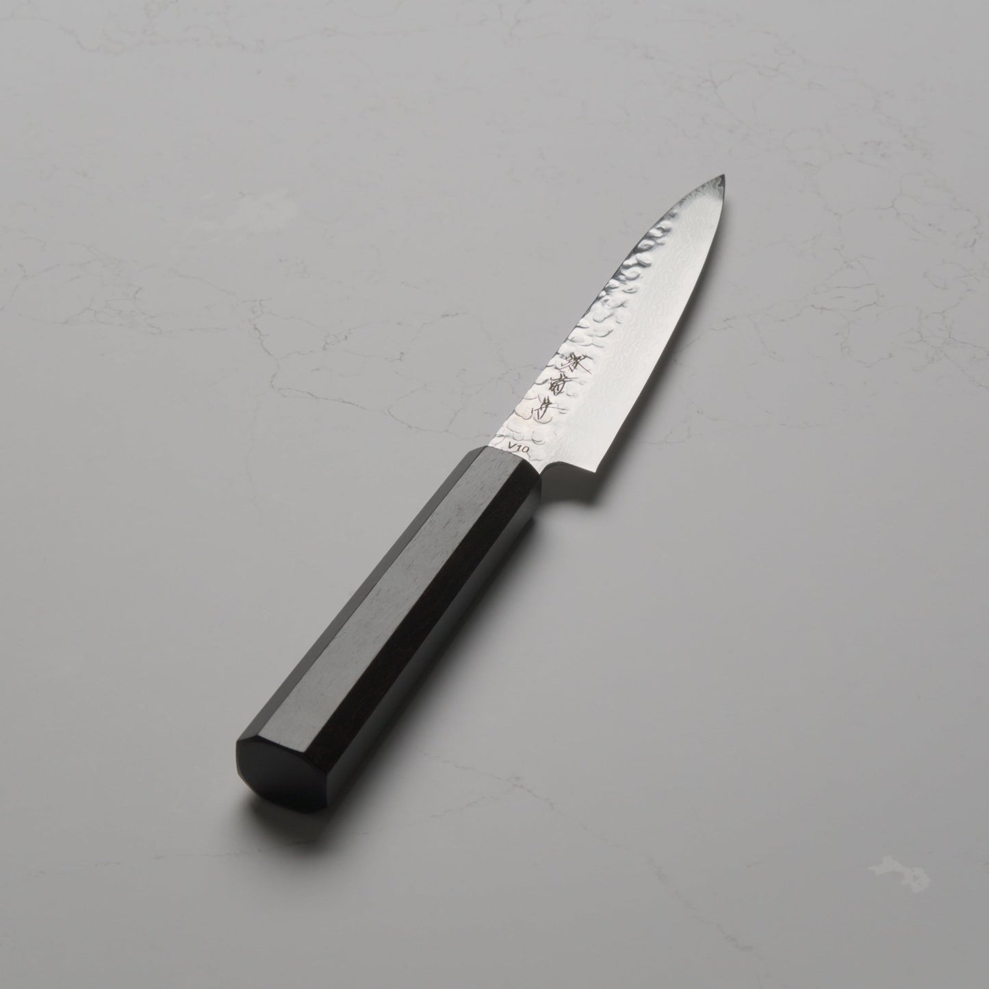 Sakai Kikumori VG10 Damascus Set - Gyuto, Santoku, Petty - Blade & Board