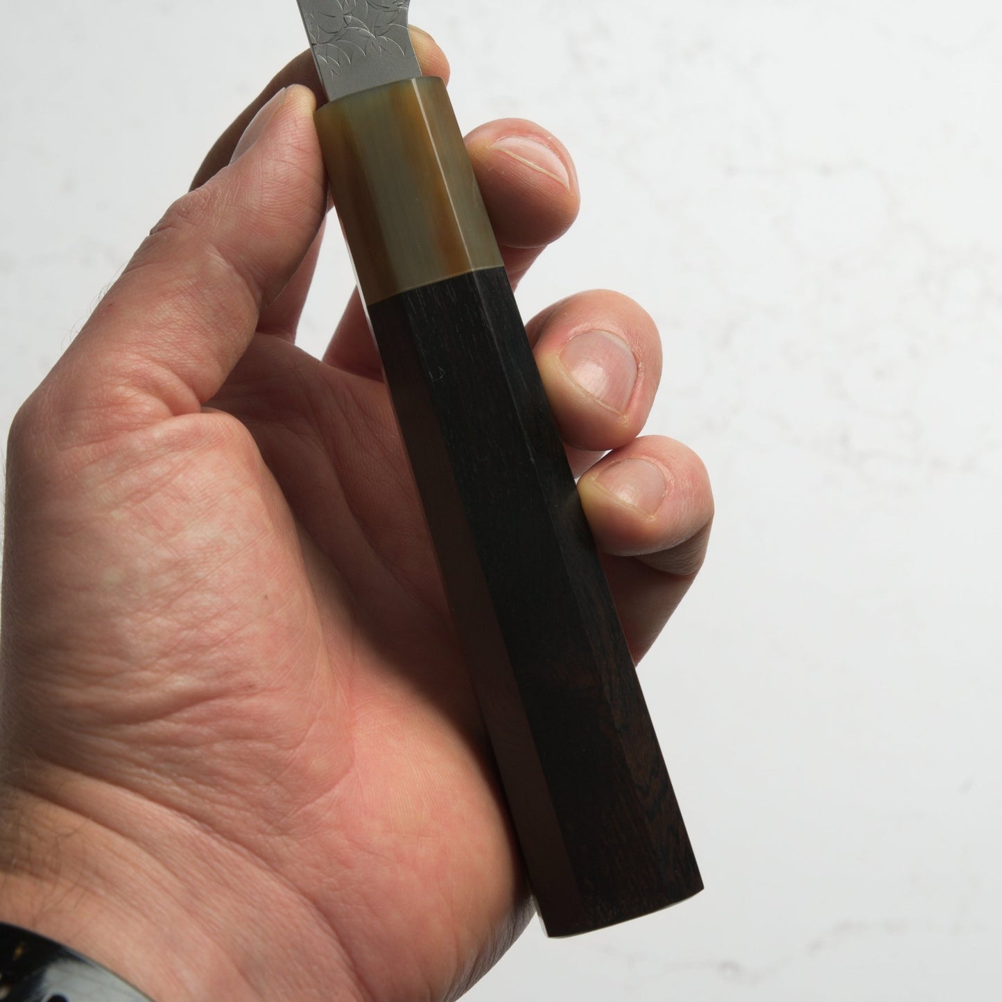 Sakai Kikumori VG10 Gyuto 210mm - Blade & Board