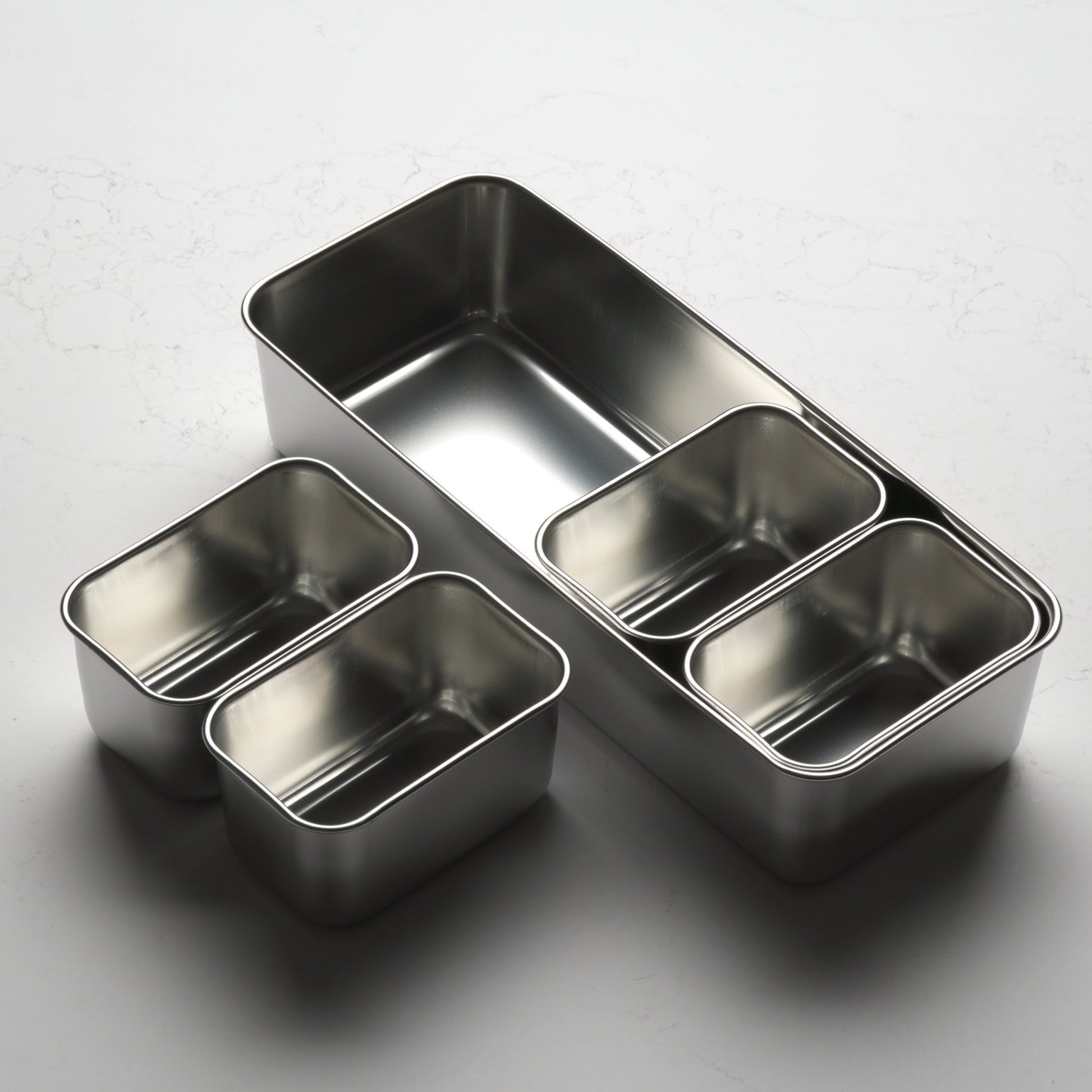 Stainless Yakumi Pan MINI - 4 Compartments - Blade & Board