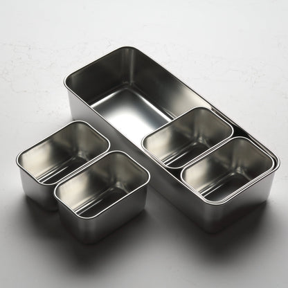 Stainless Yakumi Pan MINI - 4 Compartments - Blade & Board