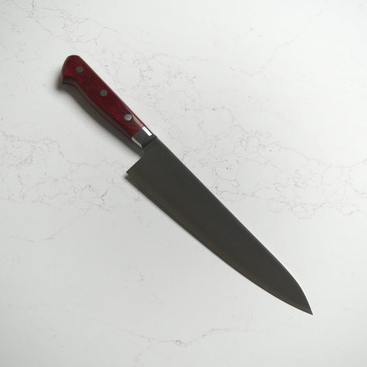 Takamura Migaki SG2 Gyuto 210mm - Blade & Board